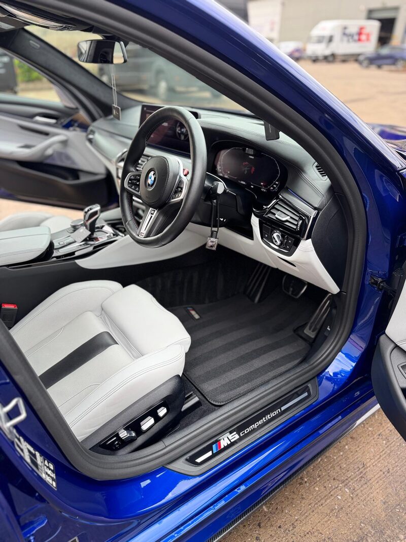 BMW M interior detail by MV Detailing in Coventry