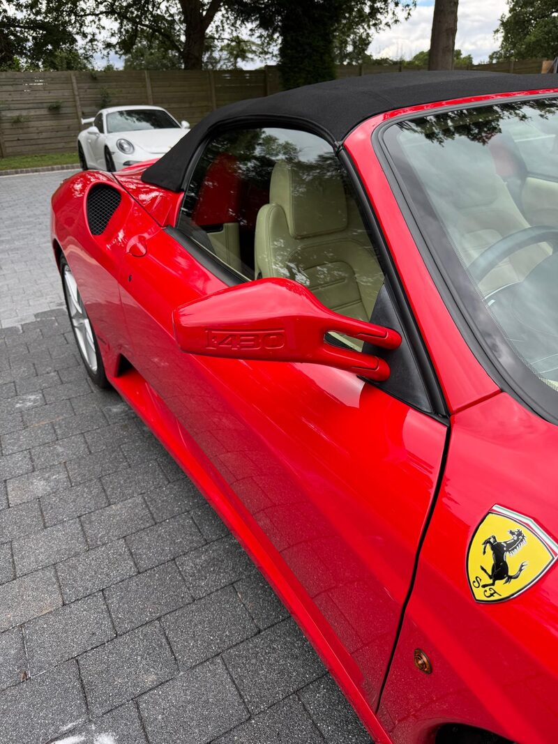 Ferrari F430 paint and trim by MV Detailing in Solihull