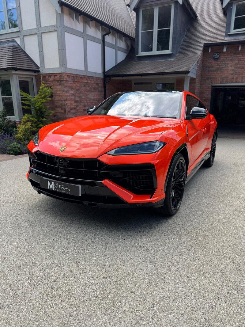 Lamborghini Urus detailed by MV Detailing in the West Midlands
