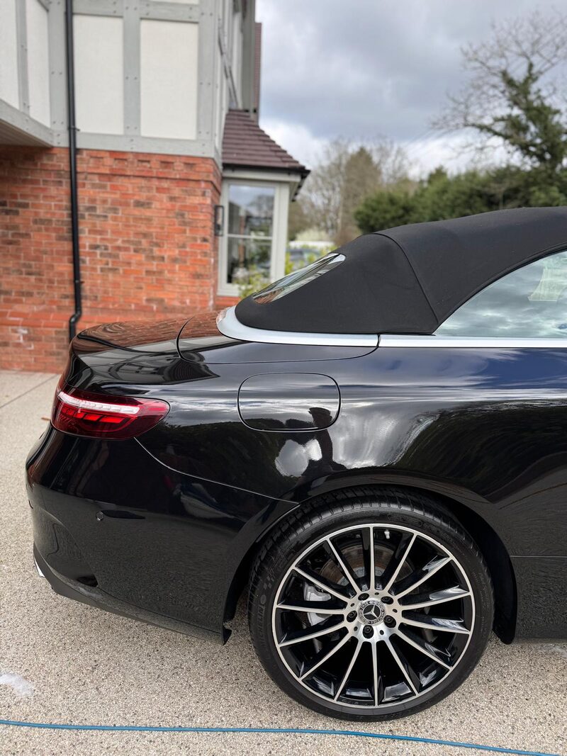 Mercedes convertible full detail by MV Detailing in the West Midlands