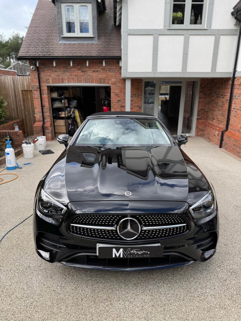 Mercedes E-Class full detail by MV Detailing in Solihull