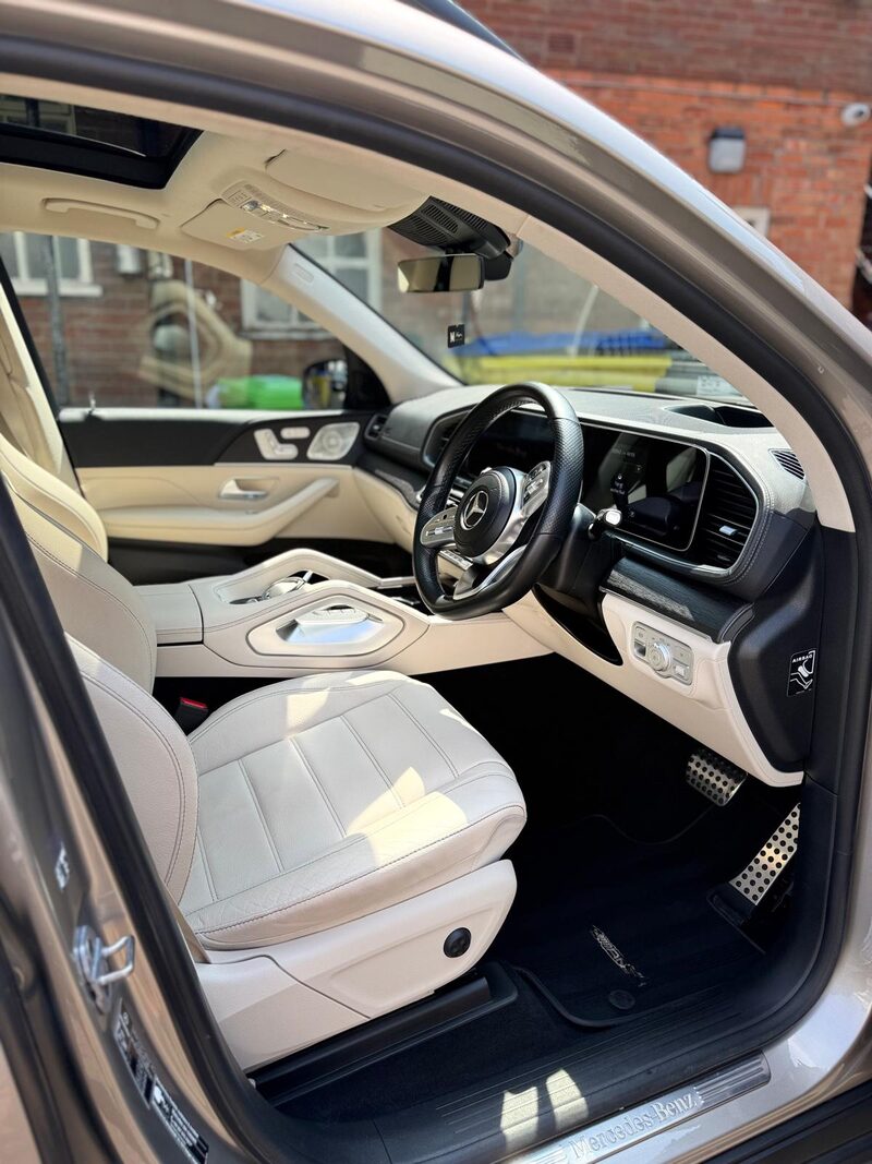 Mercedes GLS interior detail by MV Detailing in Coventry